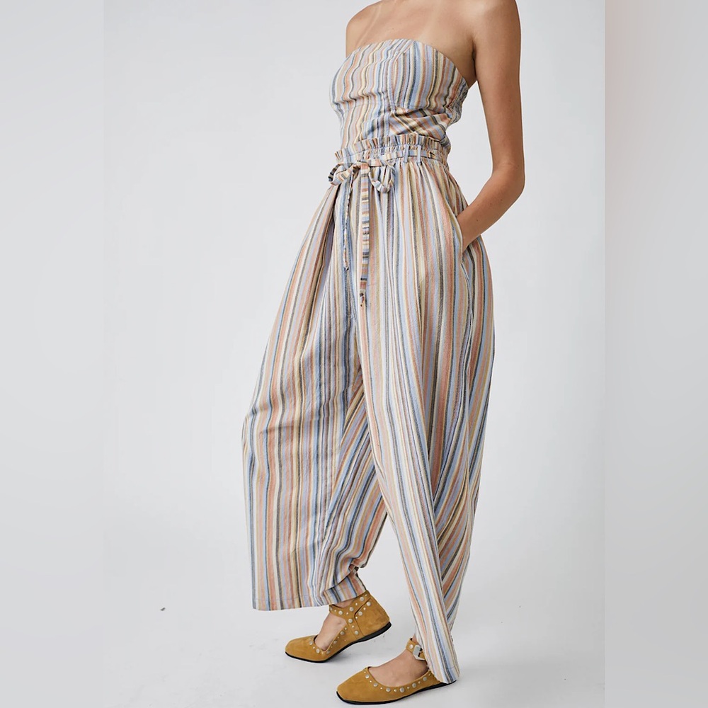 NWT Free People Roaming Shores One Piece Romper
